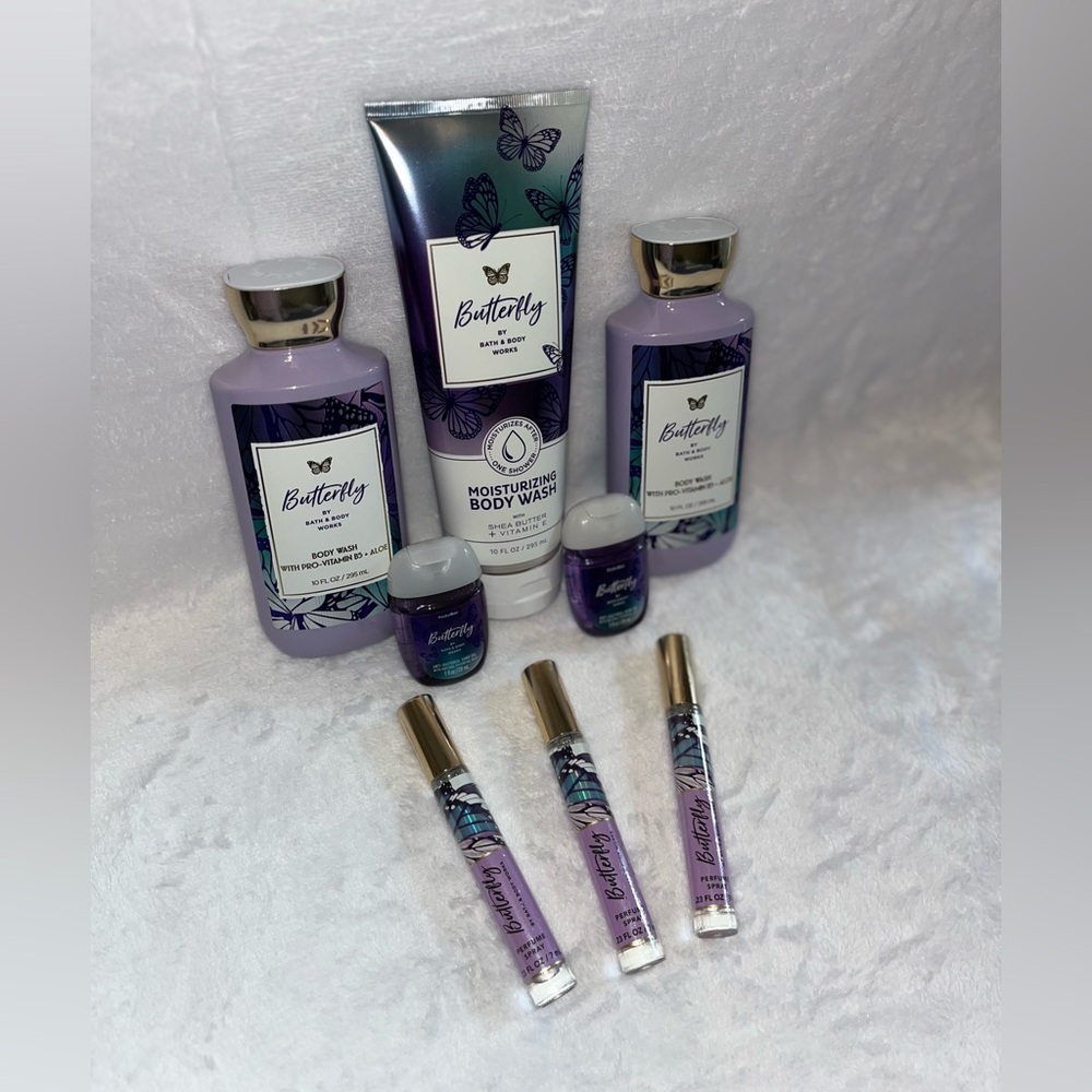 🦋 Bath & Body Works 🦋 Butterfly Beauty Bundle (Brand New)